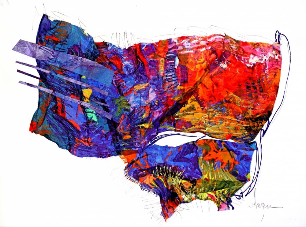 Vibrant Tapestry by Dorothy Fagan — canvas wall art
