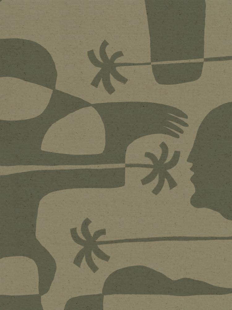 Untitled by Shatha Al Dafai — canvas wall art