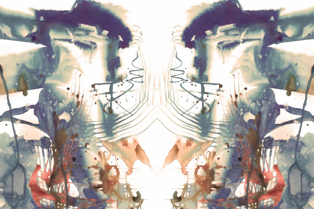 Fluid Abstract Symmetry by Jemma Morris — canvas wall art