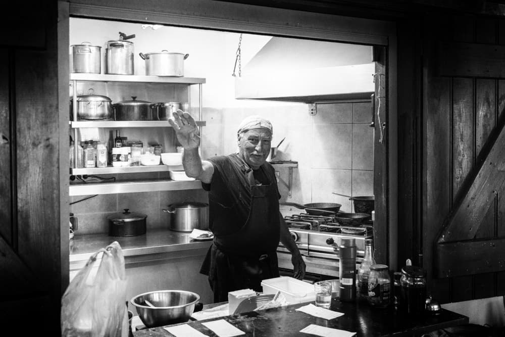 Smiling Chef at Work by Normunds Kaprano — canvas wall art
