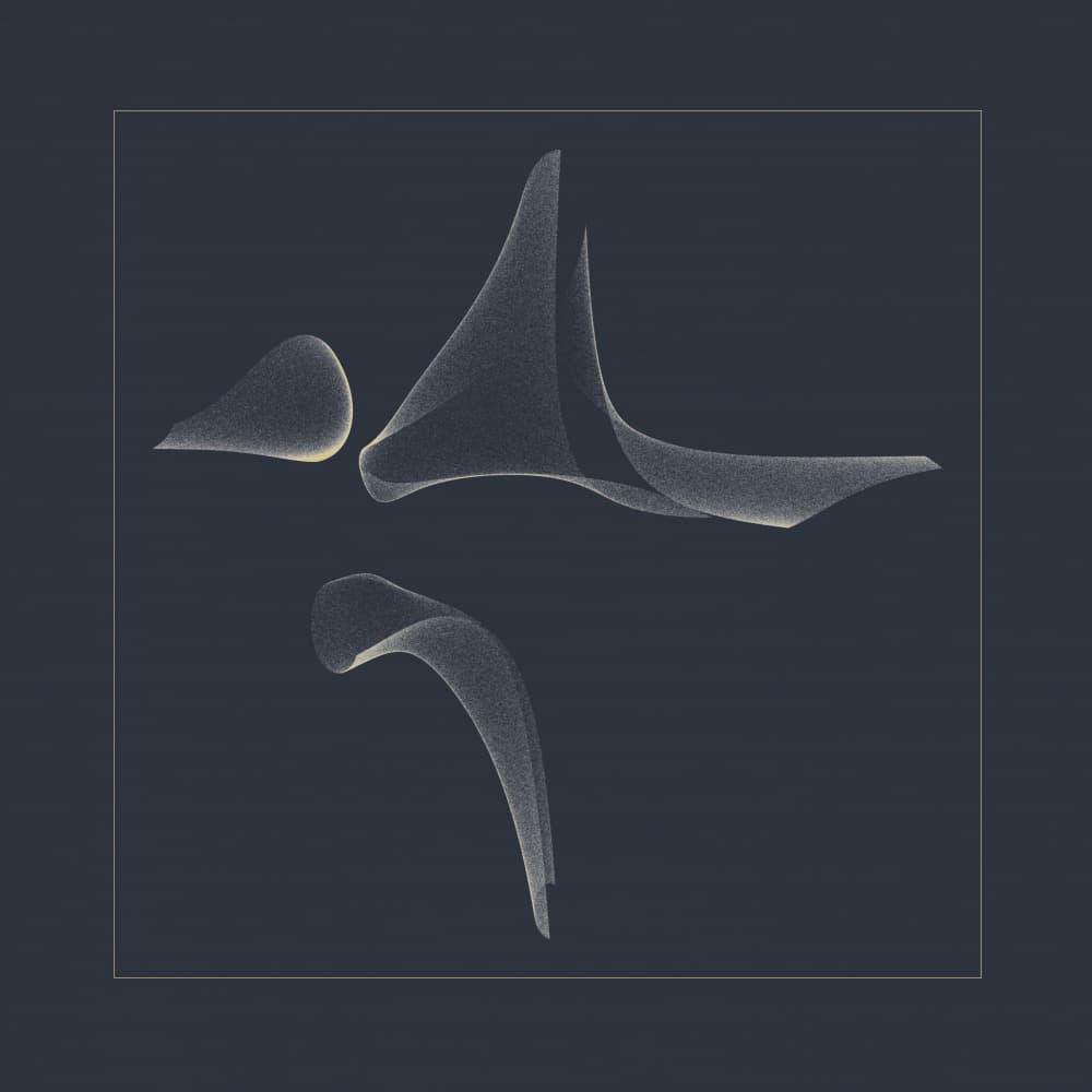 Ethereal Flowing Forms by AV11 — canvas wall art