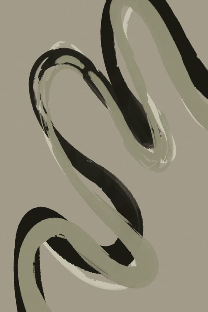 Elegant Swirl by Treechild — canvas wall art