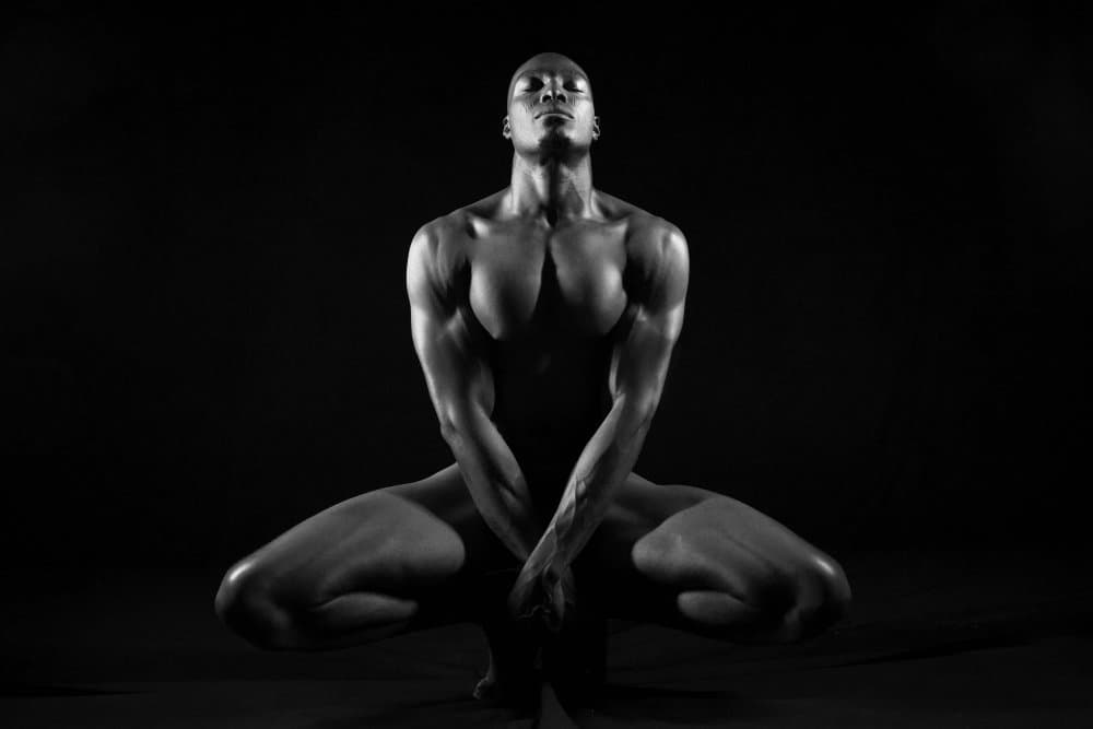 Sculpted Male Form by Markus Huber — canvas wall art