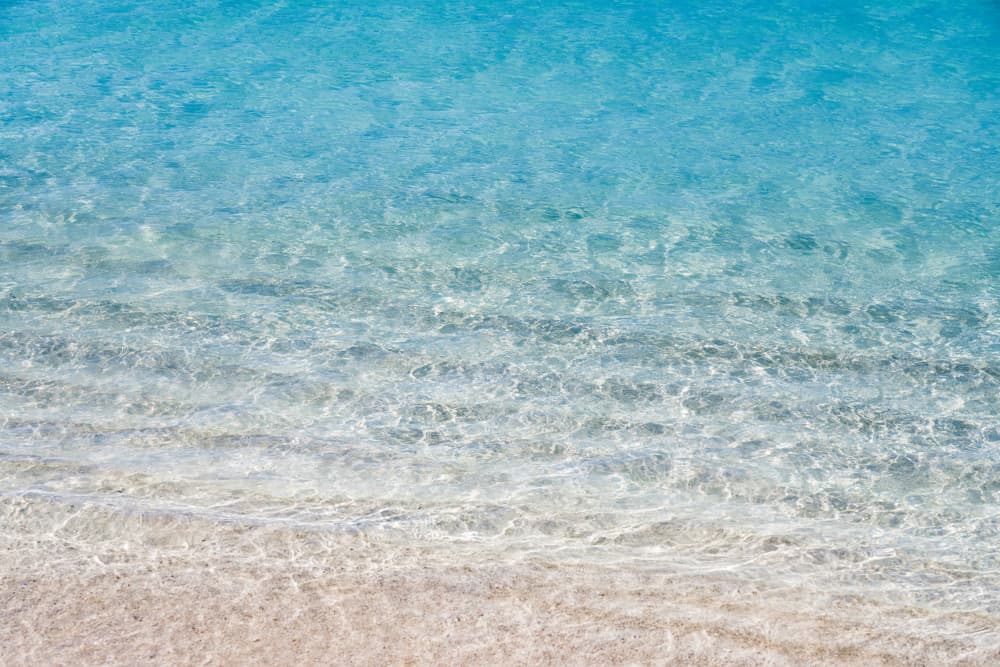 Turquoise Beach Water by Photolovers — canvas wall art