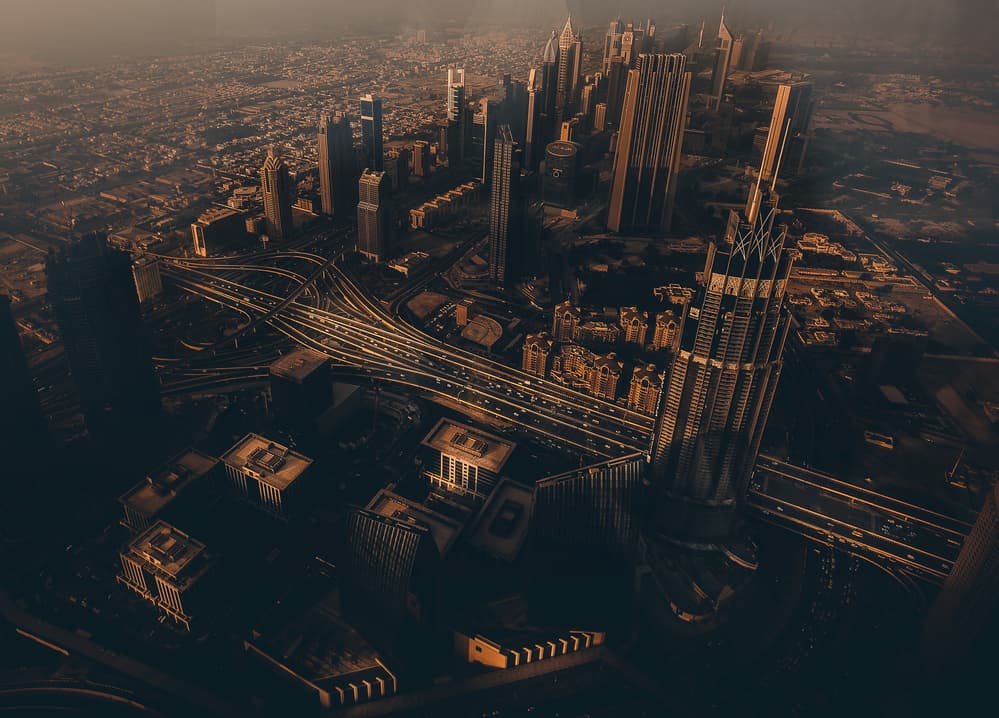 Skyscrapers at Golden Hour by Carmine Chiriacò — canvas wall art