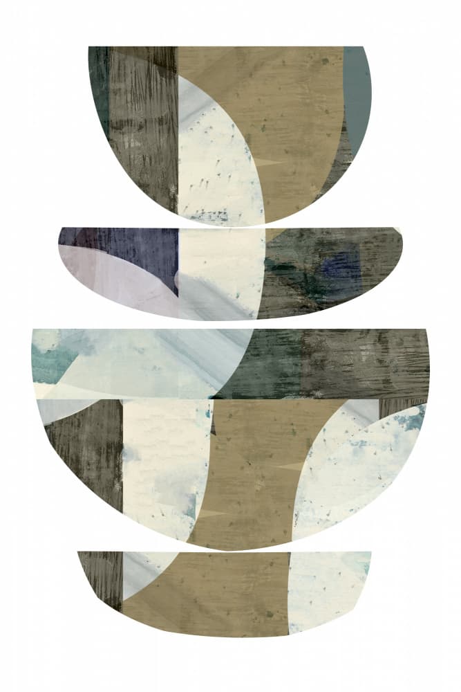 Modern Abstract Bowls by cartissi — canvas wall art