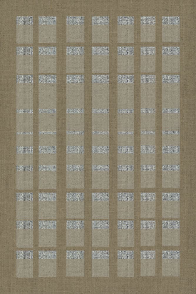 Modern Shimmering Grid by cartissi — canvas wall art