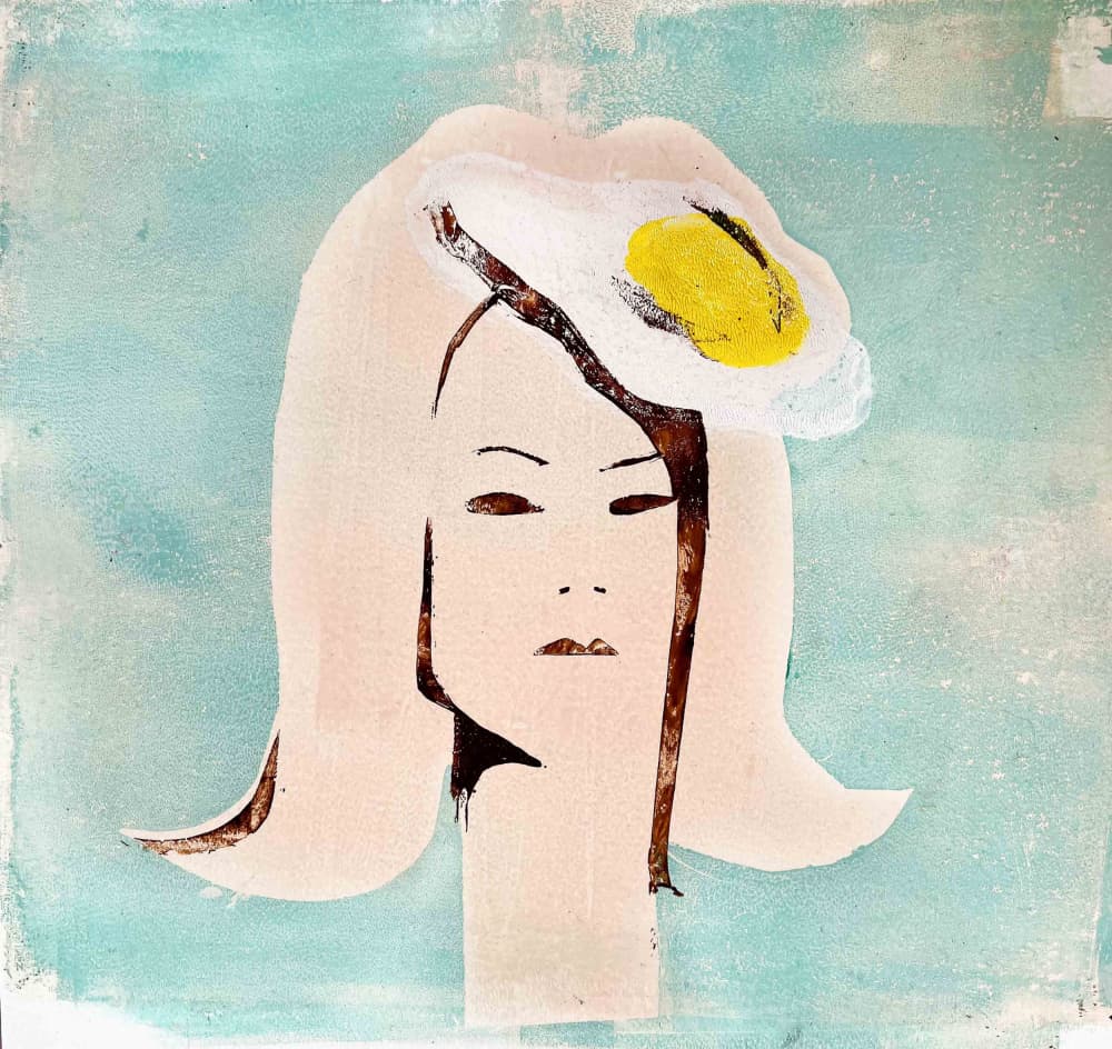 Eat Your Breakfast by Christina Misuro — canvas wall art