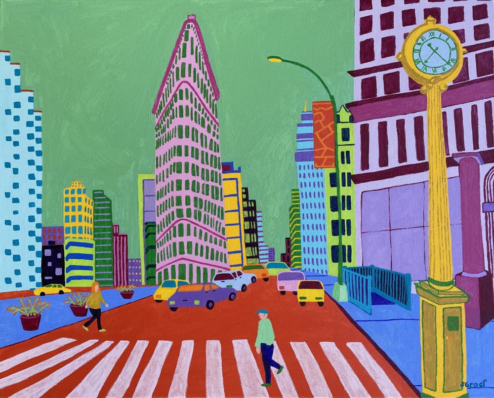 Flatiron District by Sue Graef — canvas wall art