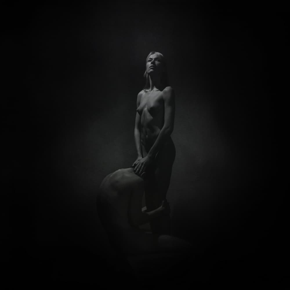 Sensual Nude Figures by Yaroslav Vasiliev-Apostol — canvas wall art