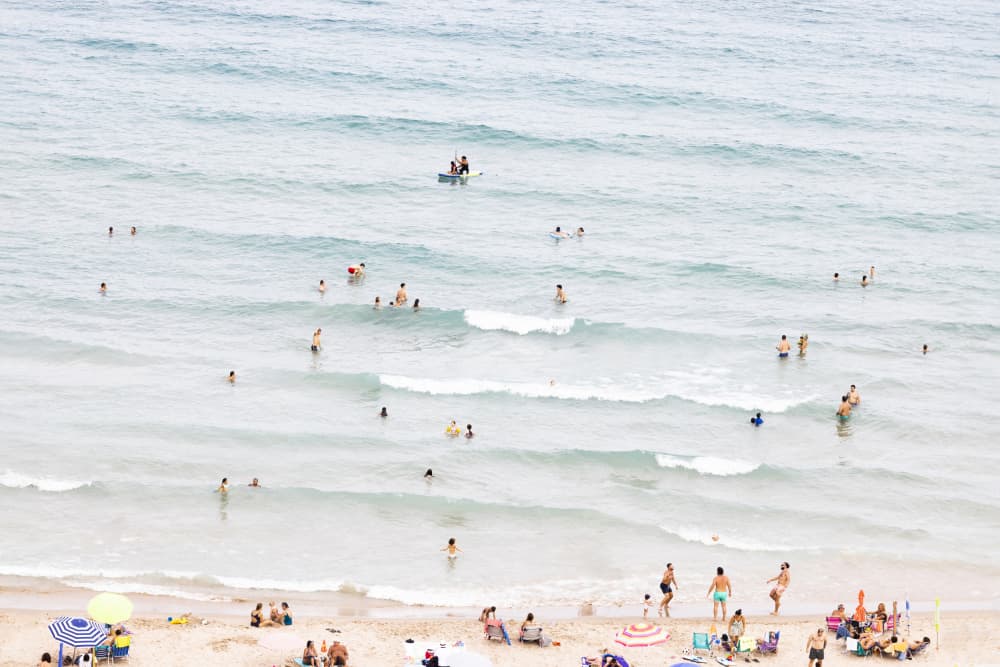 Beach Fun by Kathrin Pienaar — canvas wall art