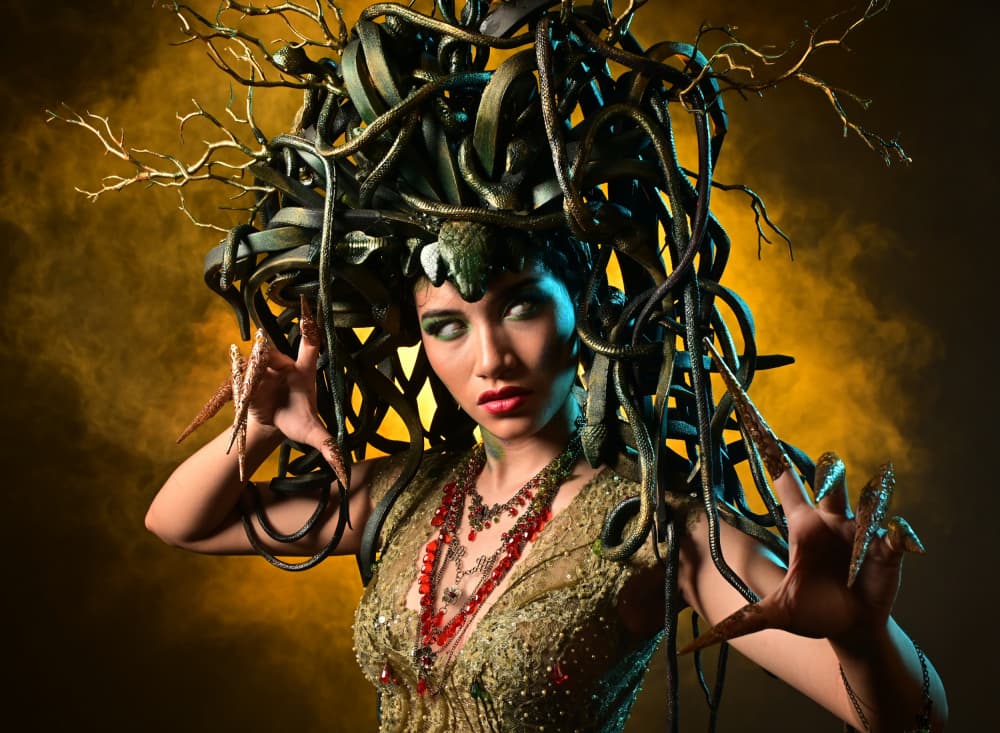 Serpent Queen by Rawisyah Aditya — canvas wall art