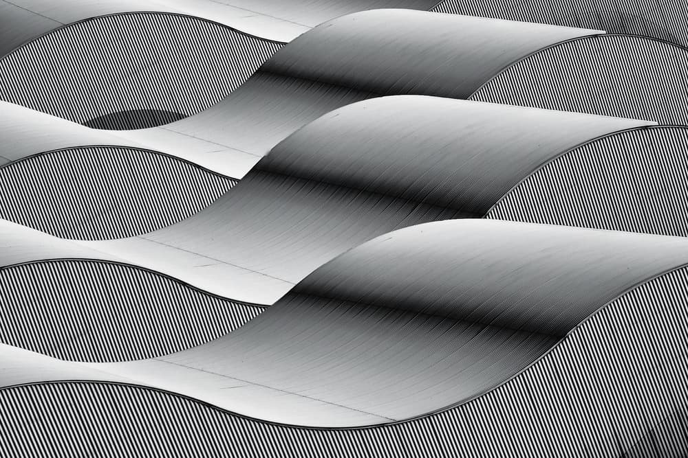 Modern Wave Architecture by Henk van Maastricht — canvas wall art