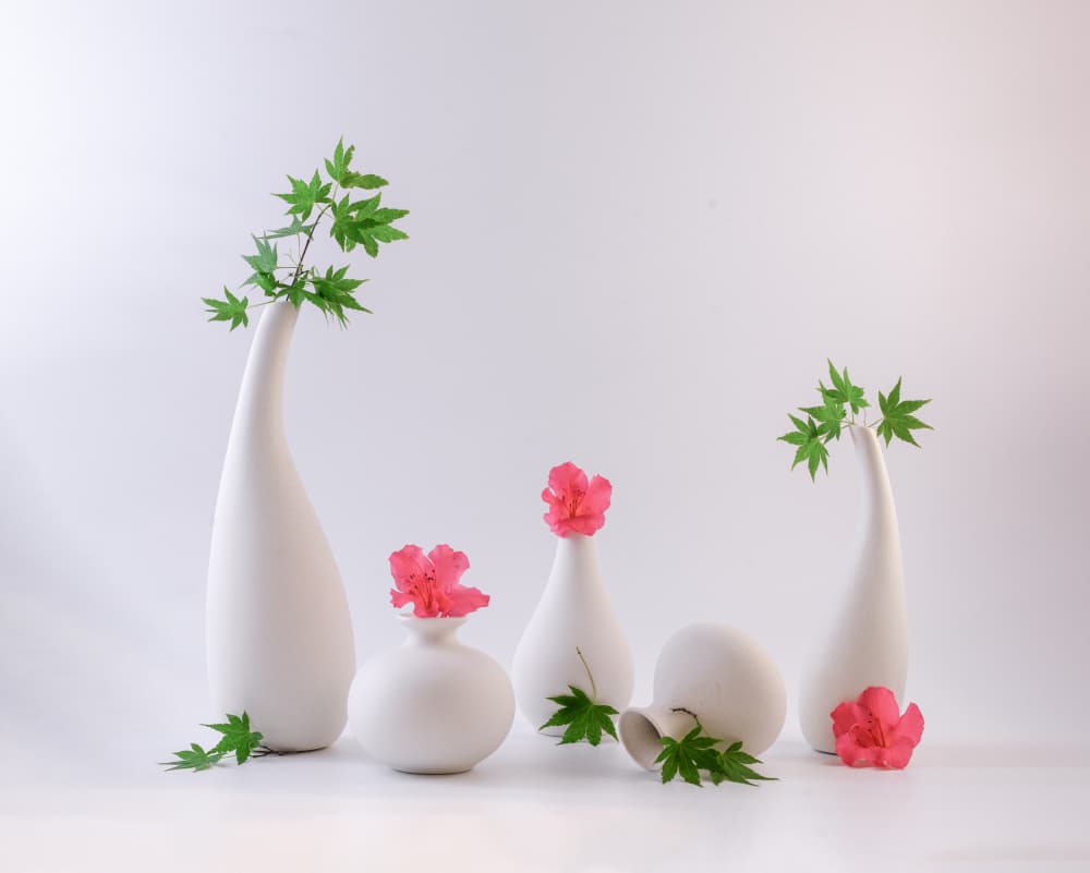 Elegant Floral Still Life by Alice Sheng — canvas wall art