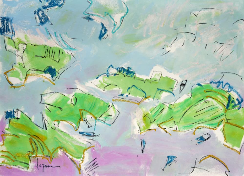  Islands of Tranquility by Dorothy Fagan — canvas wall art