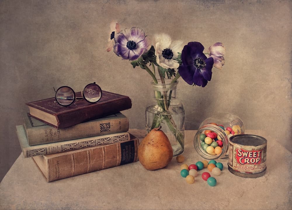 Sweet Study Table by Ellen van Deelen — canvas wall art