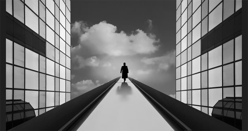 Path of Ambition by Jef Van den Houte — canvas wall art