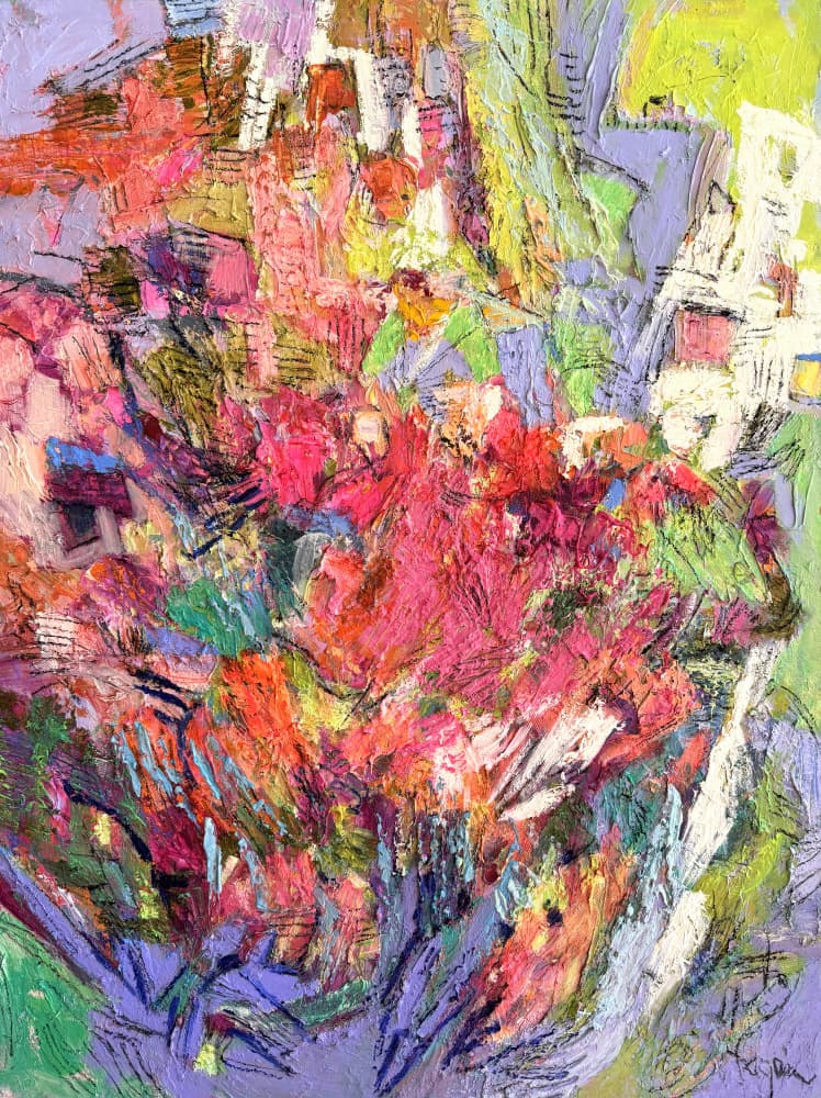 Vivid Chaos by Dorothy Fagan — canvas wall art
