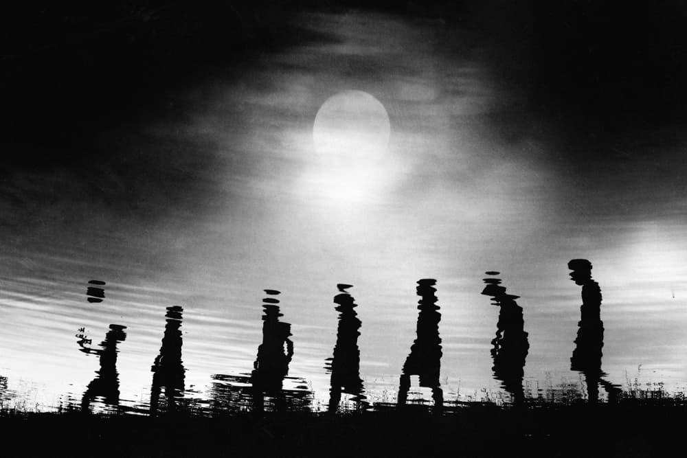 Twilight Kids Reflections by Jay Satriani — canvas wall art