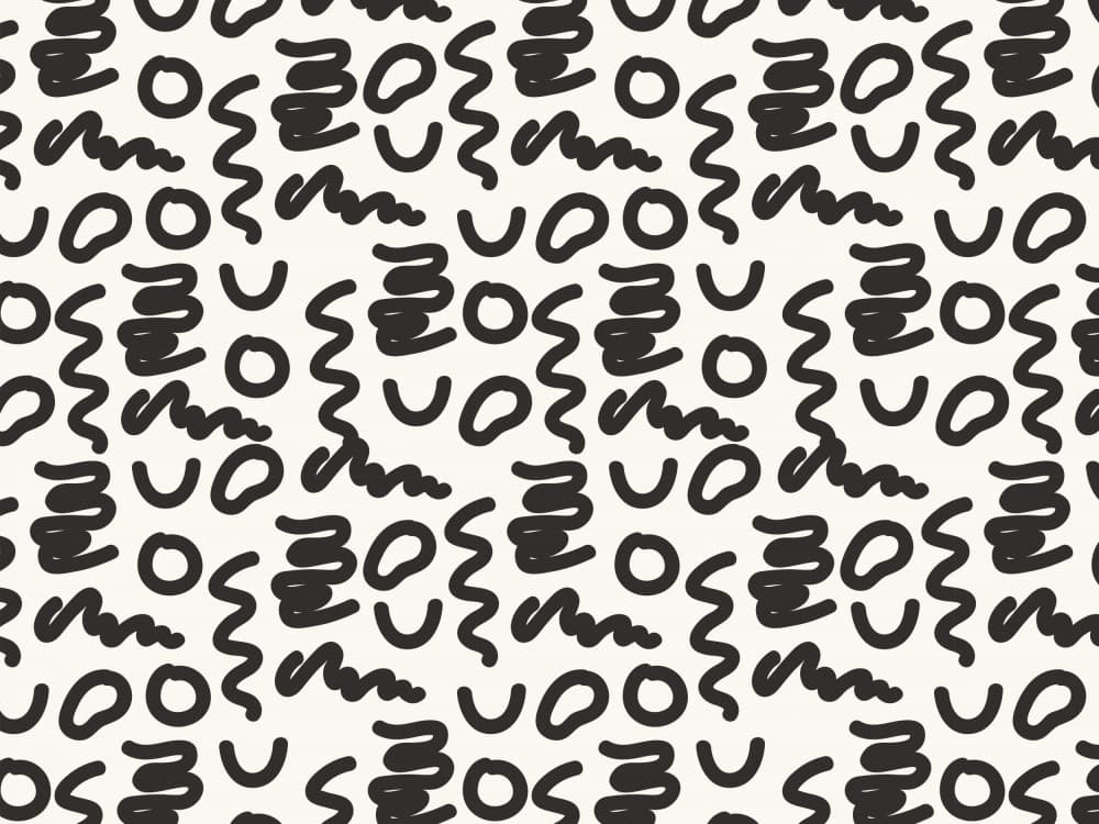 Scribble Symphony by Treechild — canvas wall art