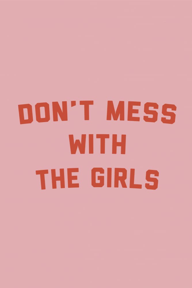 Girl Power Quote by Frankie Kerr-Dineen — canvas wall art