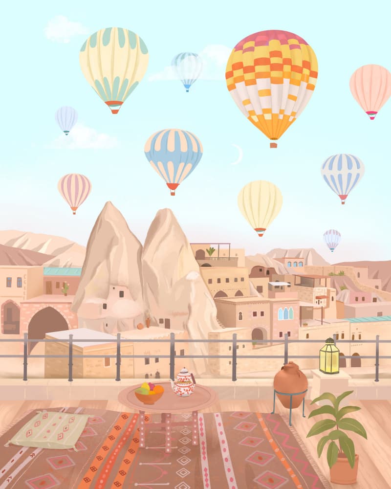 Cappadokia by Petra Lizde — canvas wall art