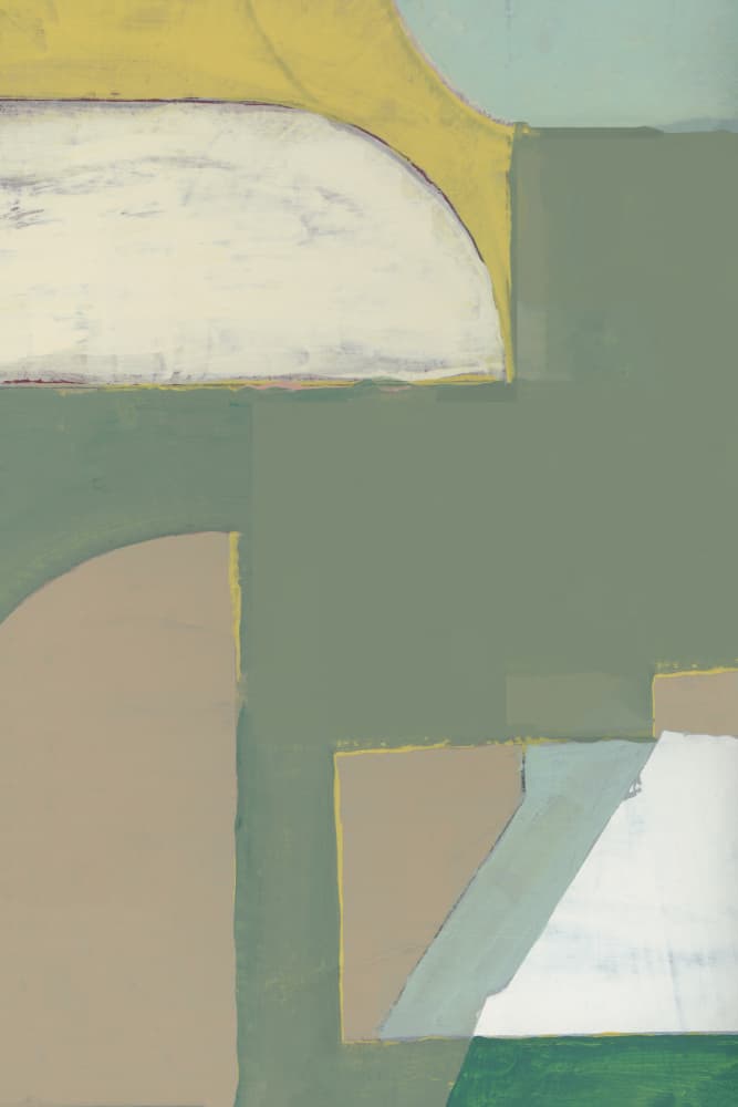 Earthy Abstract Shapes by cartissi — canvas wall art