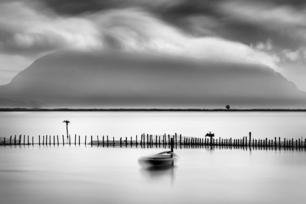 Misty Mountain Serenity by George Digalakis — canvas wall art