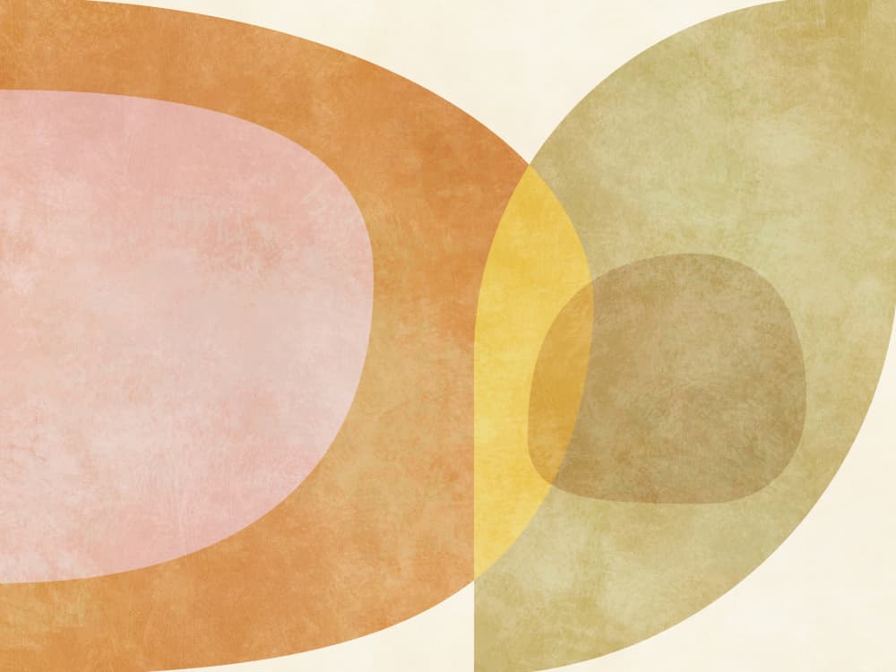Aqua Shapes3 Kopie by Ana Rut Bre — canvas wall art