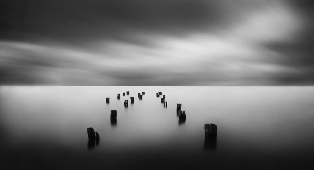 Serene Sea Posts by Catalin Alexandru — canvas wall art