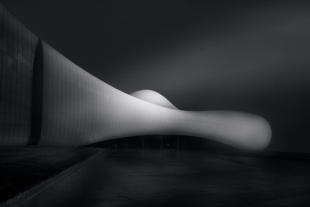 Elegant Modern Architecture by Olavo Azevedo — canvas wall art