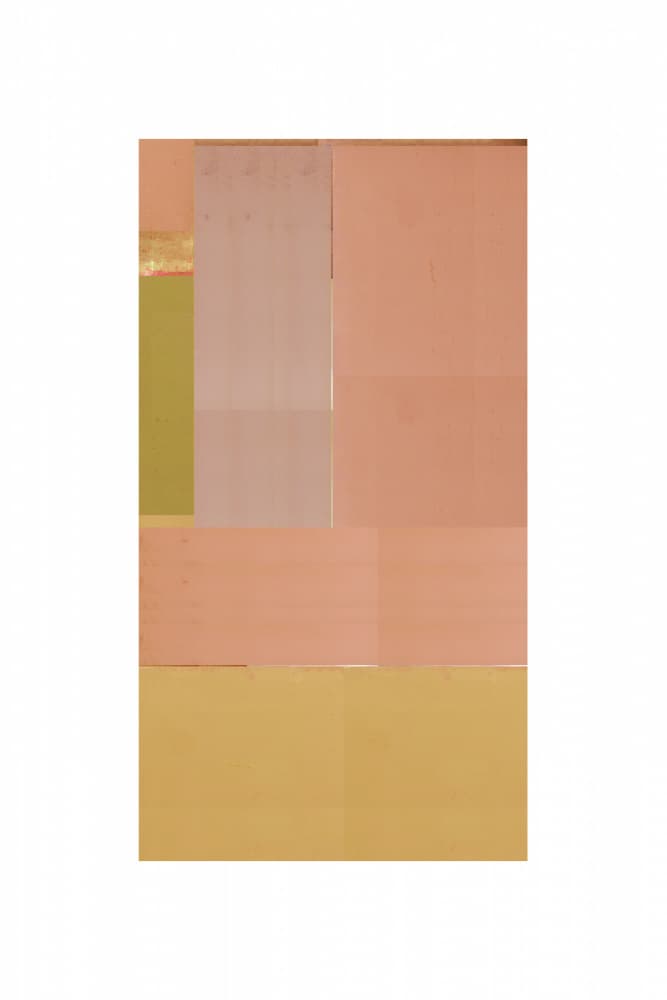 Warm Abstract Color Blocks by cartissi — canvas wall art