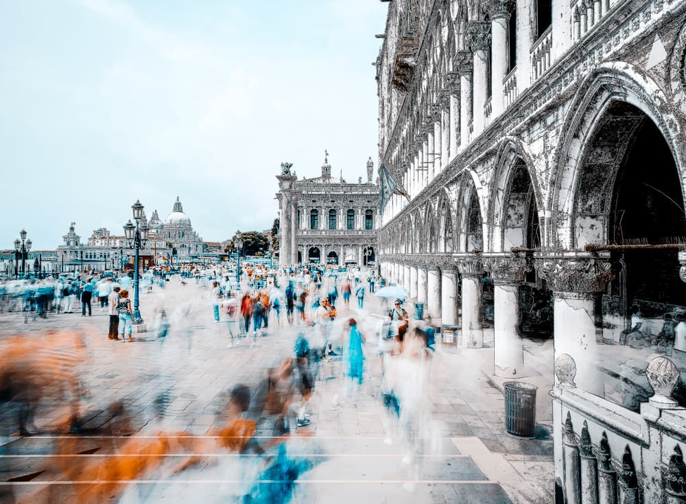 Venice Doge's Palace Movement by Carmine Chiriacò — canvas wall art