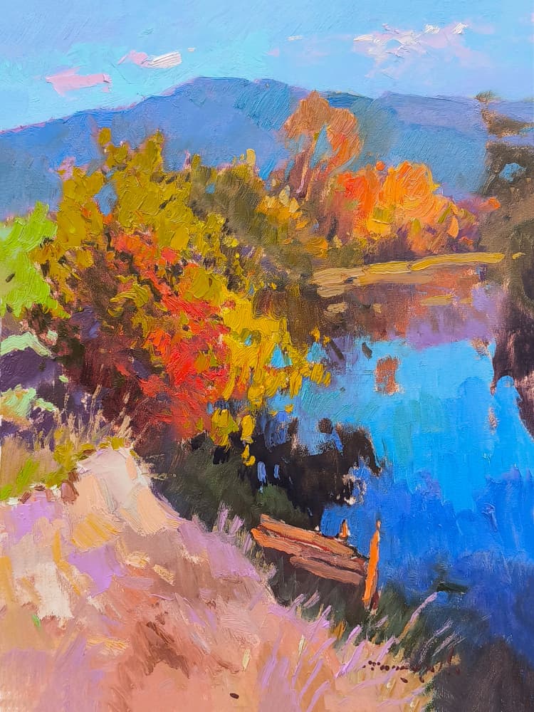 Borzhava by Alexander Shandor — canvas wall art
