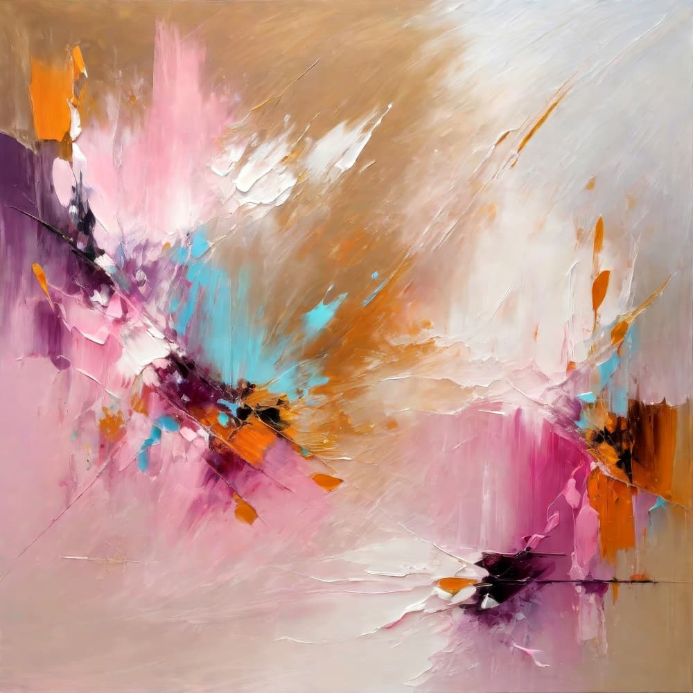 Vibrant Abstract Burst by Alpenglow Workshop — canvas wall art