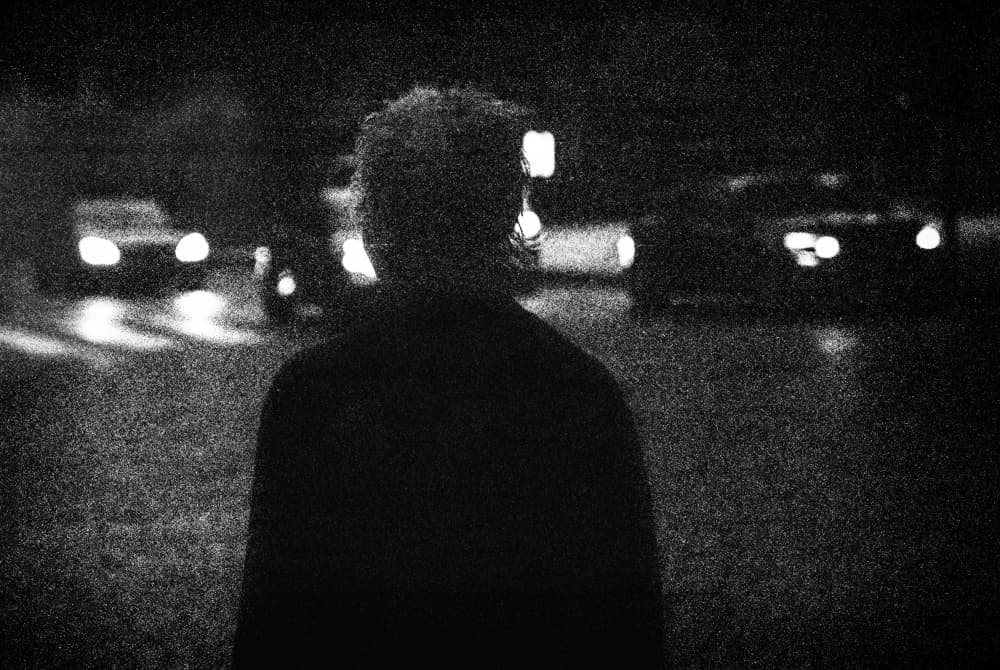 Solitary Figure At Night by Paulo Abrantes — canvas wall art