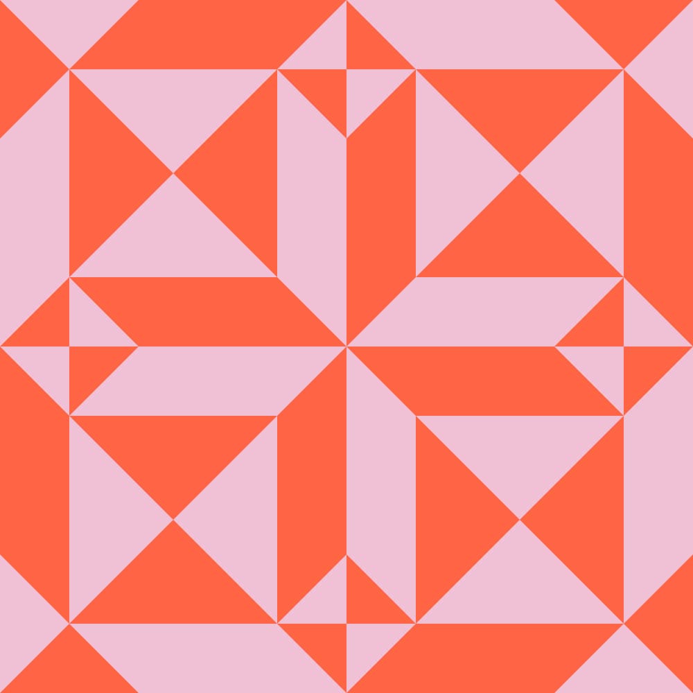 Geometric Coral Pattern by Alexandra Weise — canvas wall art