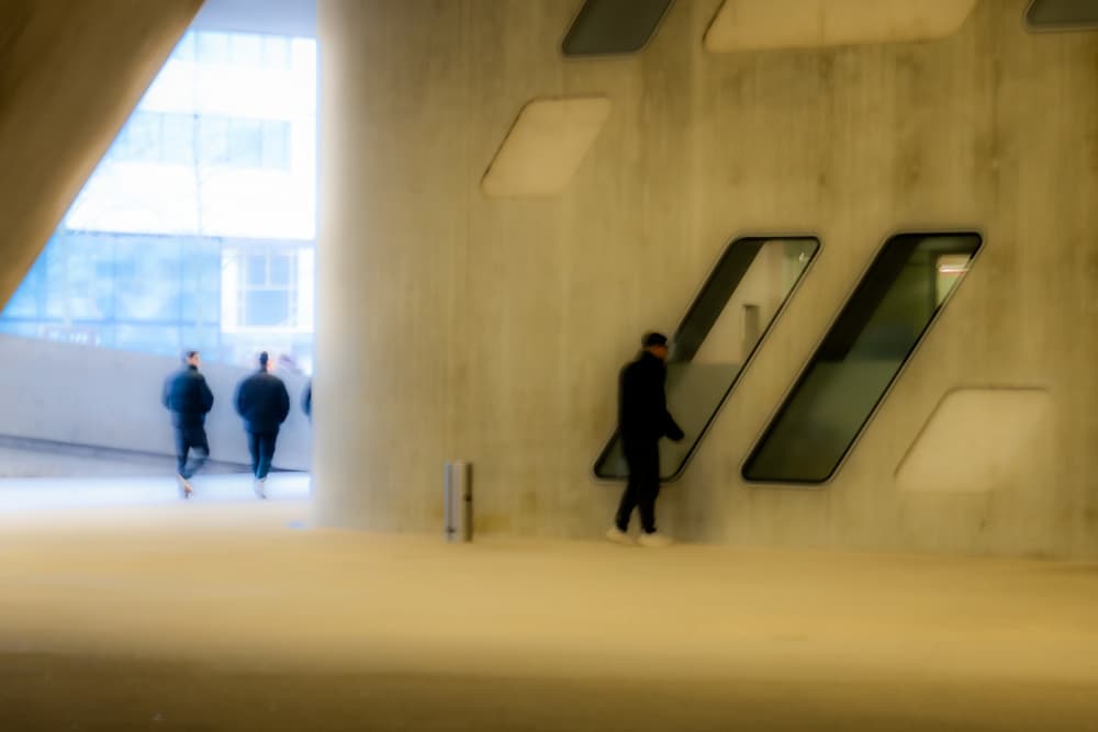 Modern Urban Flow by Heike Wolters-Wrase — canvas wall art