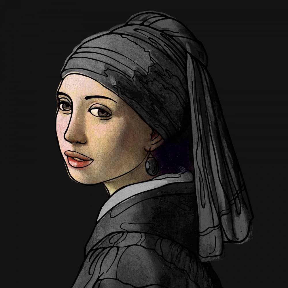 Enigmatic Woman Portrait