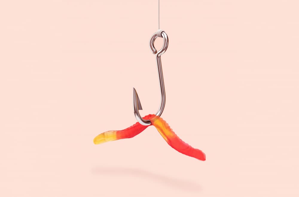 Sweet Temptation Bait by Artem Pozdniakov — canvas wall art