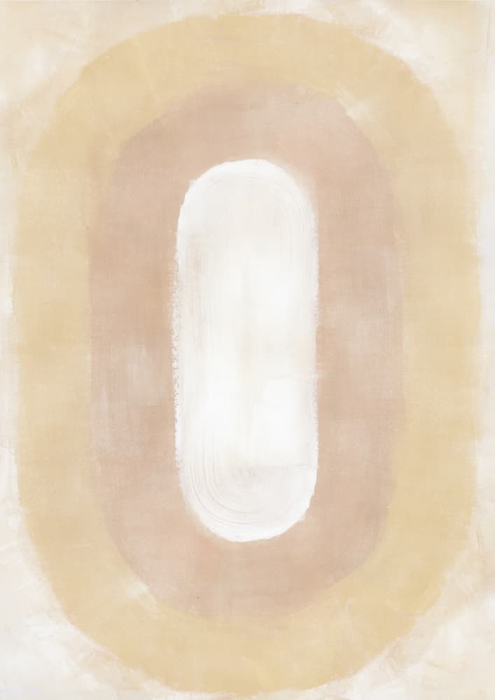 Myung ovals by Rosana Laiz Blursbyai — canvas wall art