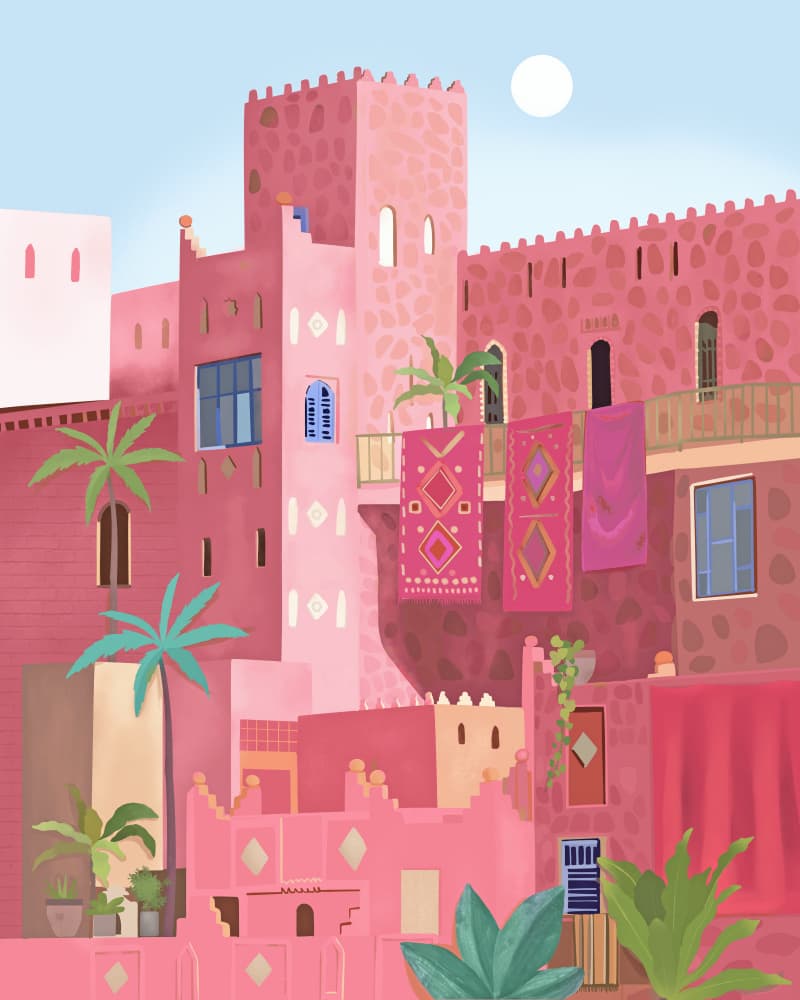 Kashbah by Petra Lizde — canvas wall art