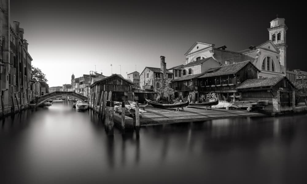 Timeless Venice Canal by Tommaso Pessotto — canvas wall art