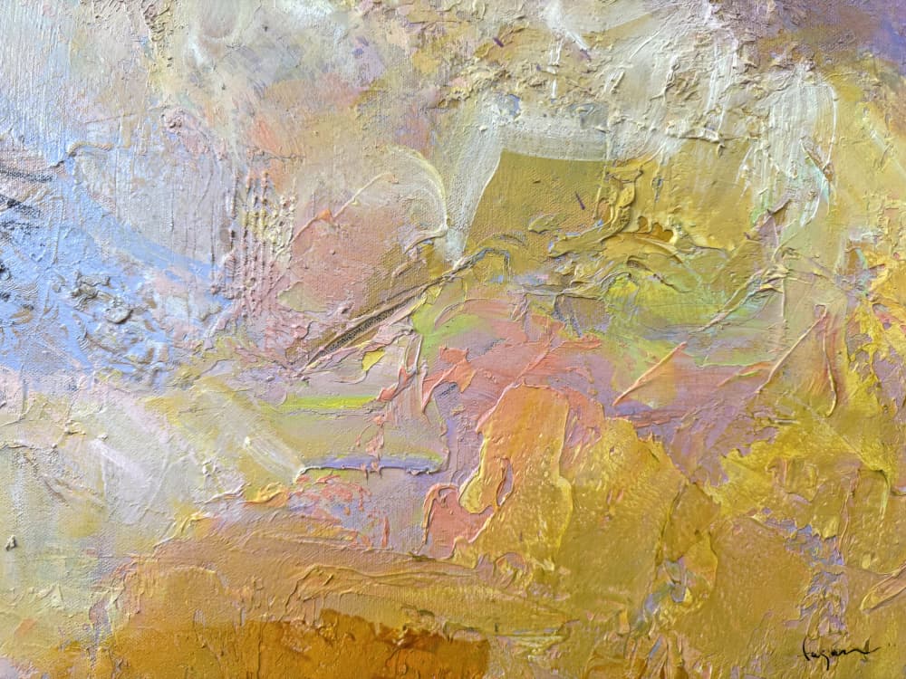Golden Huescape by Dorothy Fagan — canvas wall art