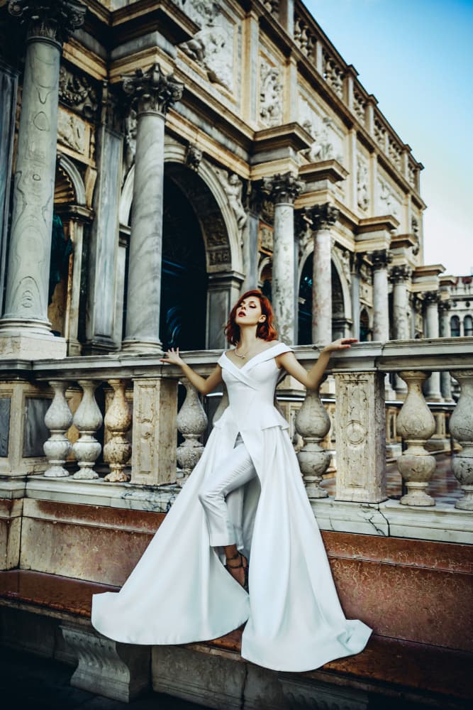 Elegant Fashion Grandeur by Ruslan Bolgov — canvas wall art