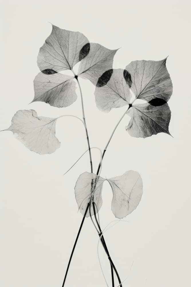 Ethereal Leaves by Treechild — canvas wall art