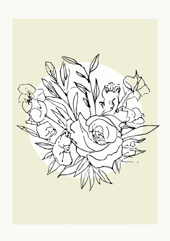 Botanicalineno66 by Treechild — canvas wall art