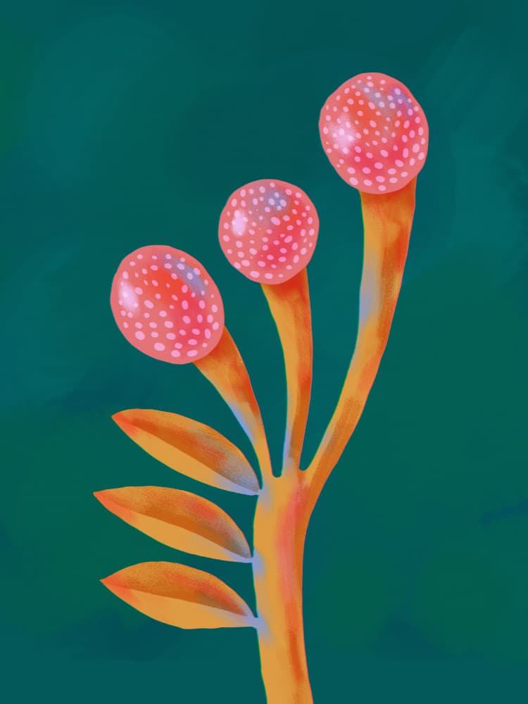 Whimsical Fantasy Plant