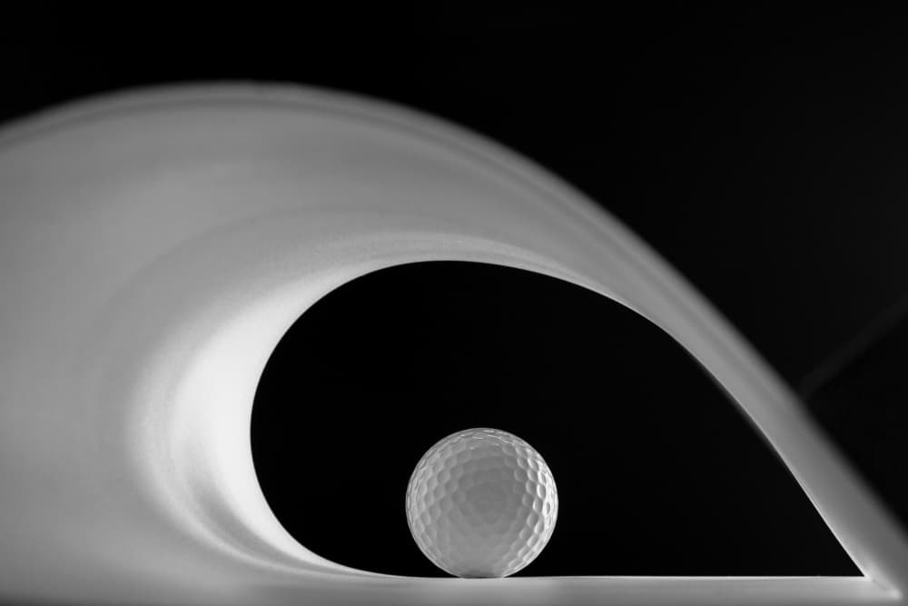 The Golf Wave by Olavo Azevedo — canvas wall art