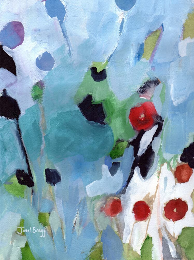 Vibrant Garden Abstract